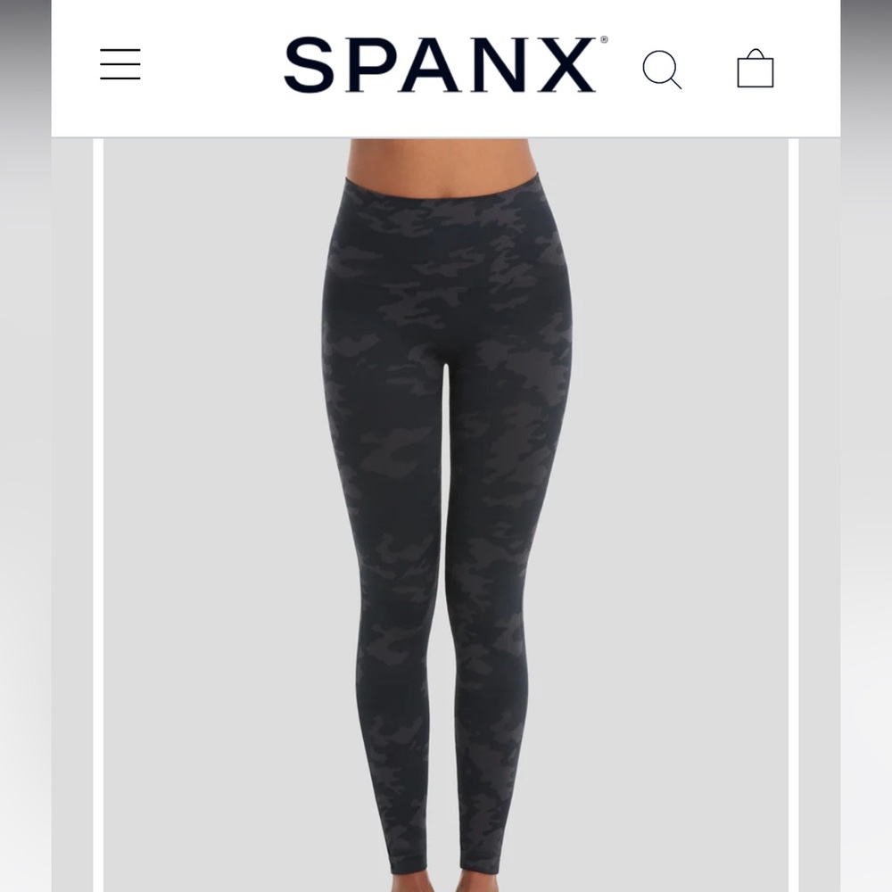 SPANX seamless shaping leggings. WORN ONCE. Size small